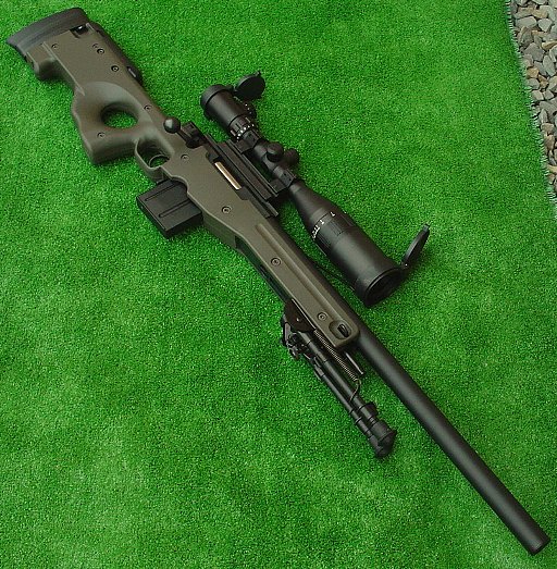 L96 AWS オリーブドラブストック(スコープ付き)