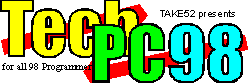 Tech PC98(Title LOGO)